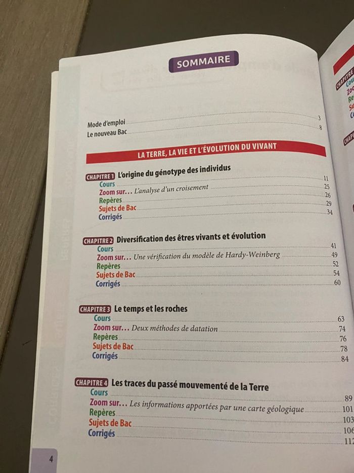Livre ABC du bac excellence SVT terminale - photo numéro 3