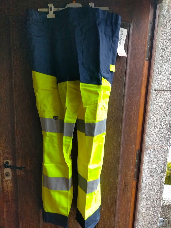 Pantalon de travail haute visibilité taille 52 - photo numéro 3