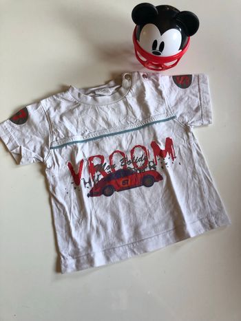 T-shirt blanc bébé garçon