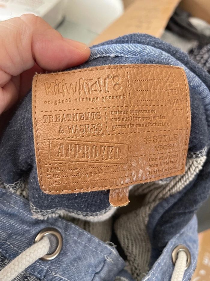 pull a capuche et sweatshirt sans marque gris taille M - photo numéro 4