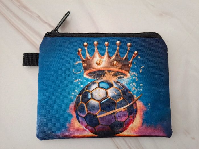 Porte monnaie ballon football neuf - photo numéro 1