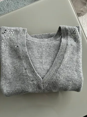 Pull gris MANGO