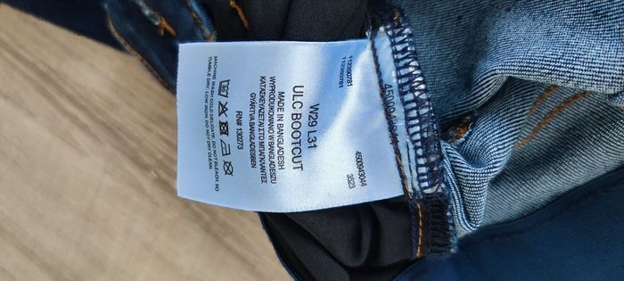 Jean pour femme marque LEE taille 42 couleur bleu marine - photo numéro 8