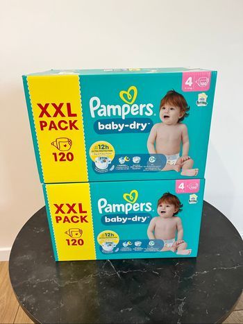 Pampers Baby-Dry Taille 4– 240 couches