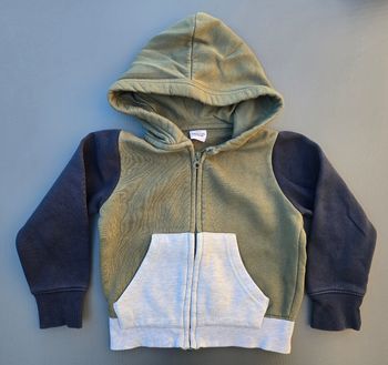 Pull sweat zippé 4 ans garçon tape à l'oeil 