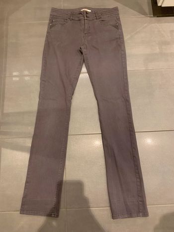 Jean droit gris Camaieu taille 38