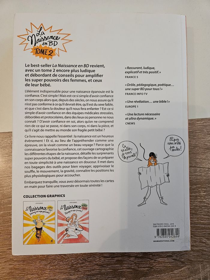 La naissance en bd  - Tome 1 et 2 - photo numéro 5