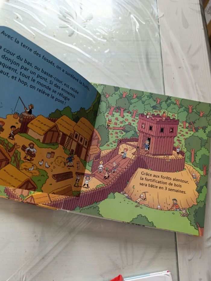 Livre Mes Docs animés les châteaux forts - photo numéro 3
