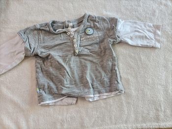 T-shirt manches longues 6 mois - Gémo