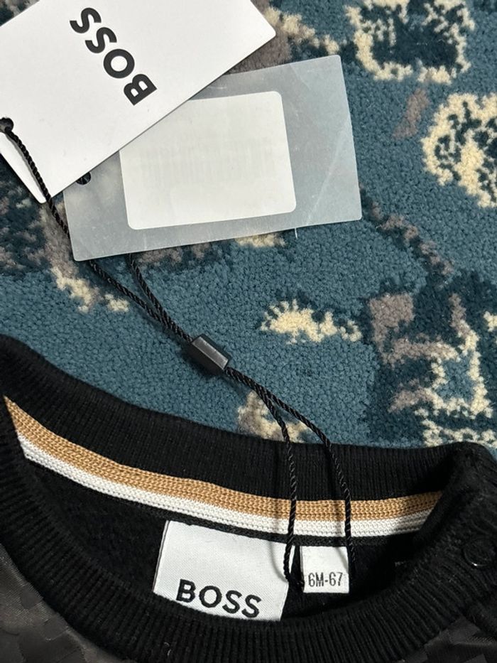 Pull sweatshirt pour bébé garçon 6 mois BOSS 95€ - photo numéro 4