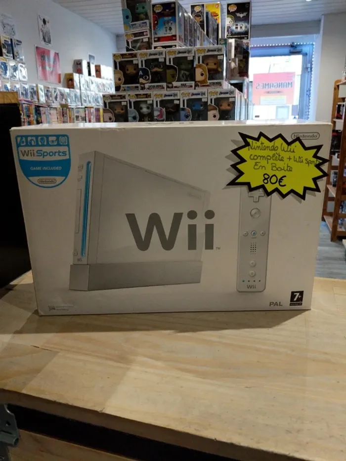 Nintendo Wii blanche en boîte + Wii Sports - photo numéro 2