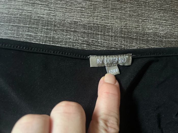 Robe noire, taille 42, 44 - photo numéro 3