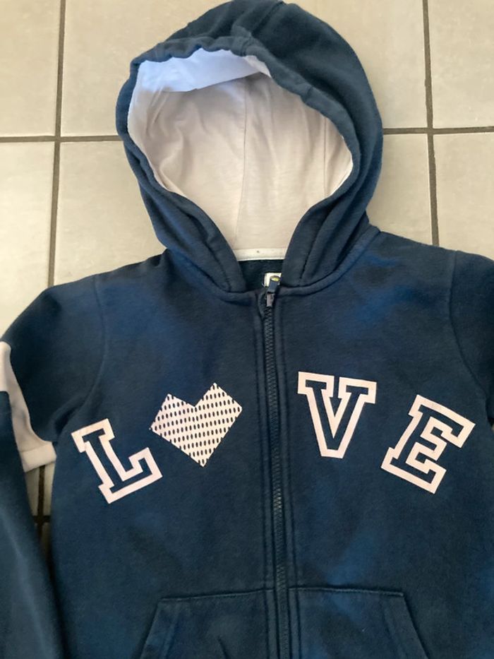 Sweat zippé vertbaudet 10 ans - photo numéro 2