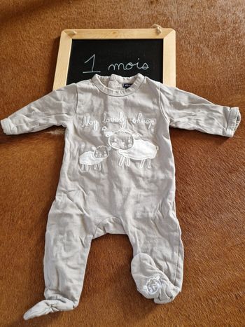 Pyjama coton 1 mois
