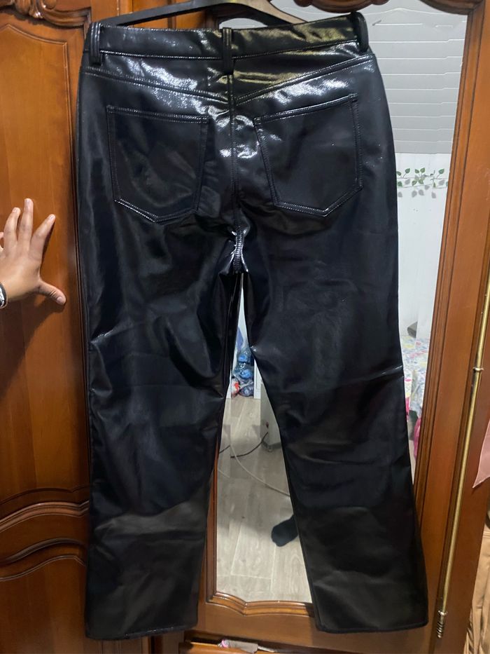 Pantalon similicuir Femme