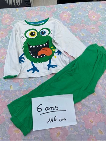 Pyjama 6 ans monstre x-mall