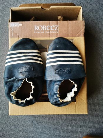 Chaussons cuir bébé robeez 23/24