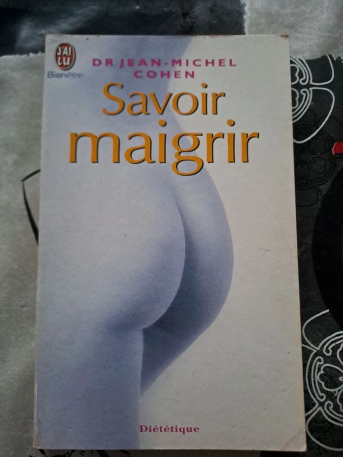 Livre Savoir Maigrir, Dr Jean Michel Cohen
