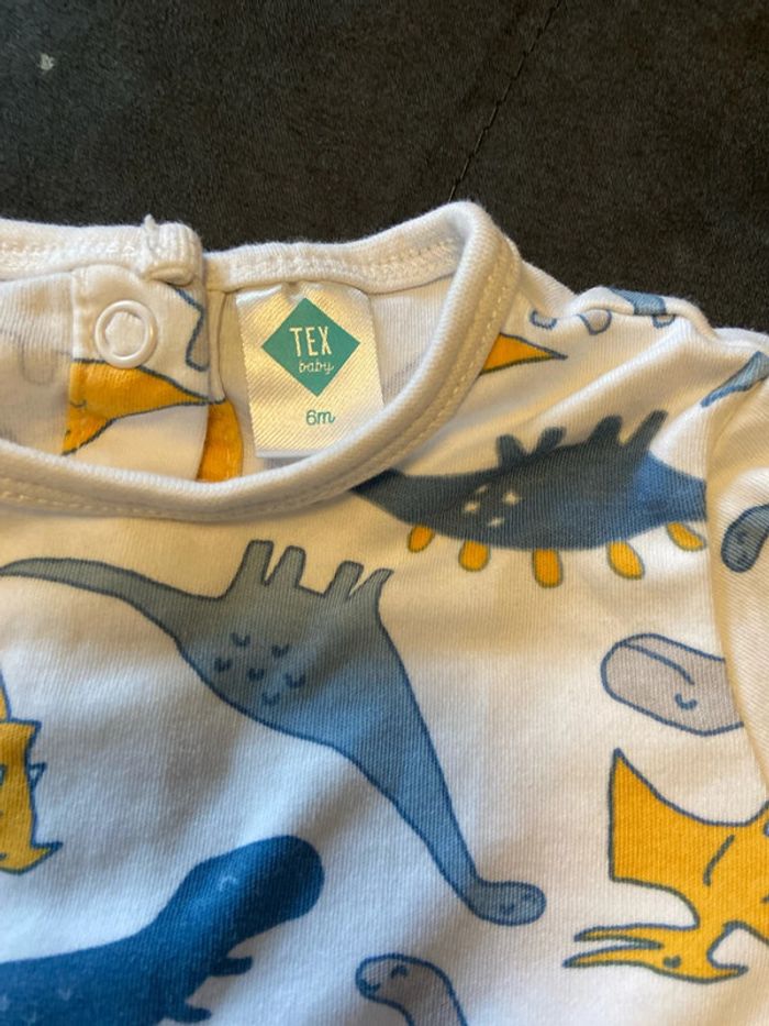 Lot 2 pyjamas 1 piece 6 mois - photo numéro 4