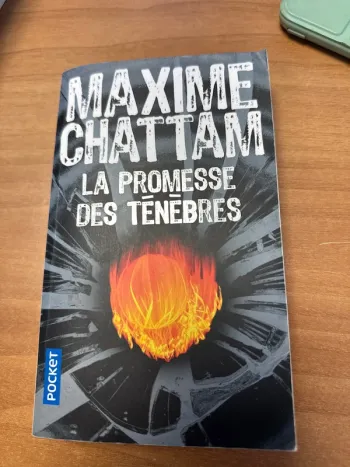 Maxime Chattam la promesse des ténèbres