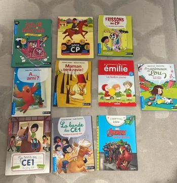 Lot de livres les premières lecture cp ce1
