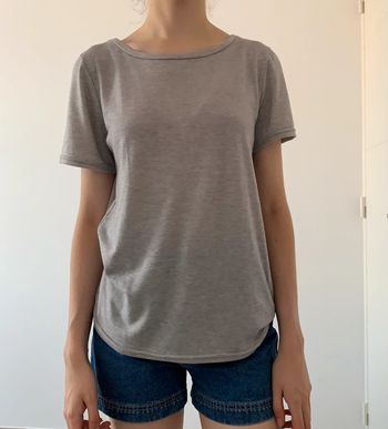 T-shirt basique gris Debo Calin’s Paris