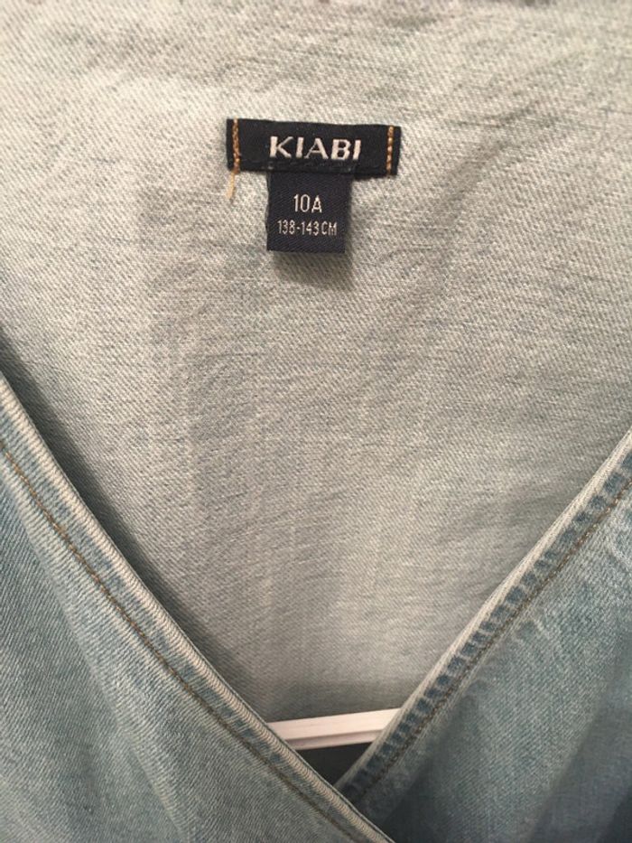 Robe denim (kiabi, 10ans). - photo numéro 4