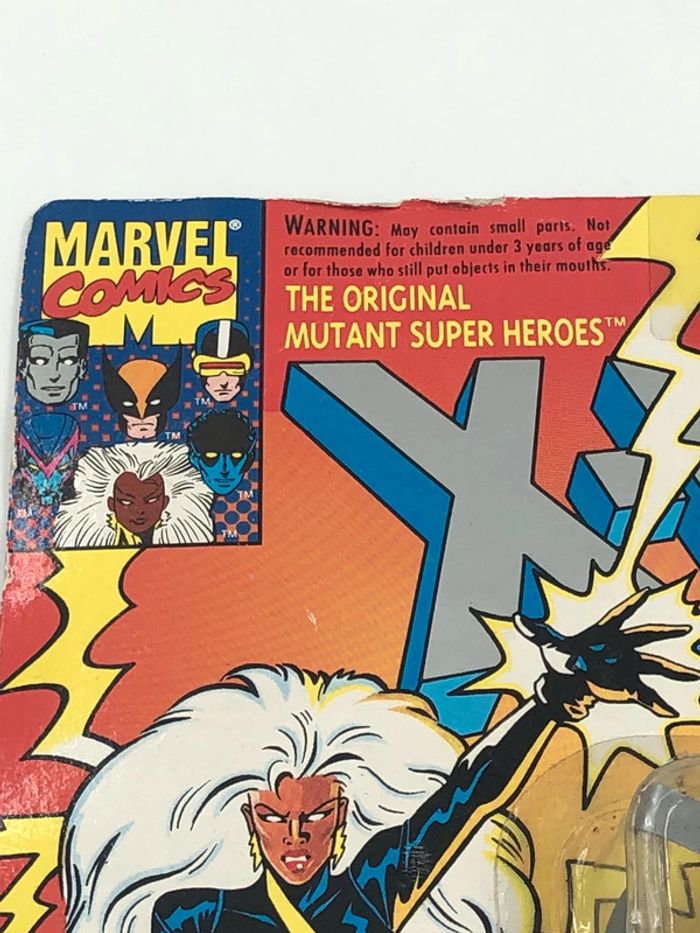 Figurine Marvel Comics X-Men Storm Toy Biz 1993 neuf - photo numéro 3