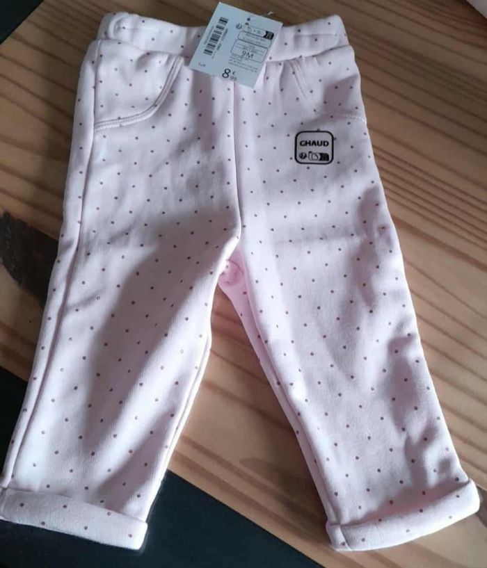 Legging molletonné bébé