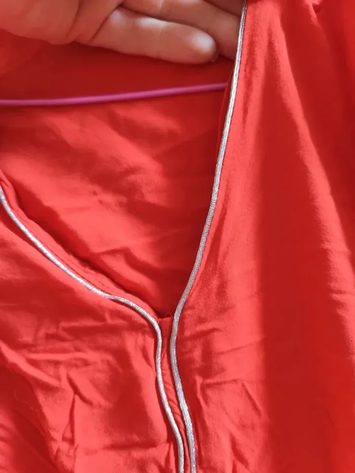 Chemisier rouge vif camaïeu - photo numéro 4