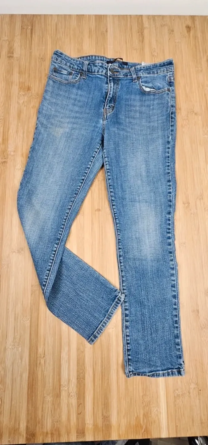 Levi's Strauss Midi-Pyrénées rise skinny T:40 - photo numéro 5