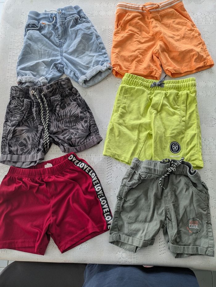 Lot shorts 5 ans