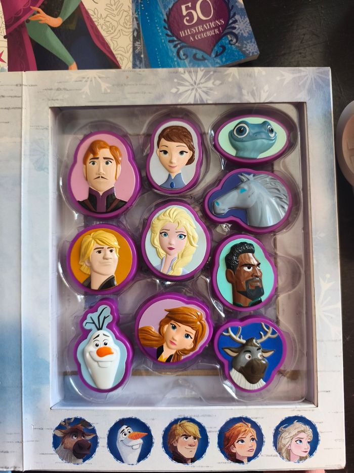 Lot reine des neiges dessin - photo numéro 2