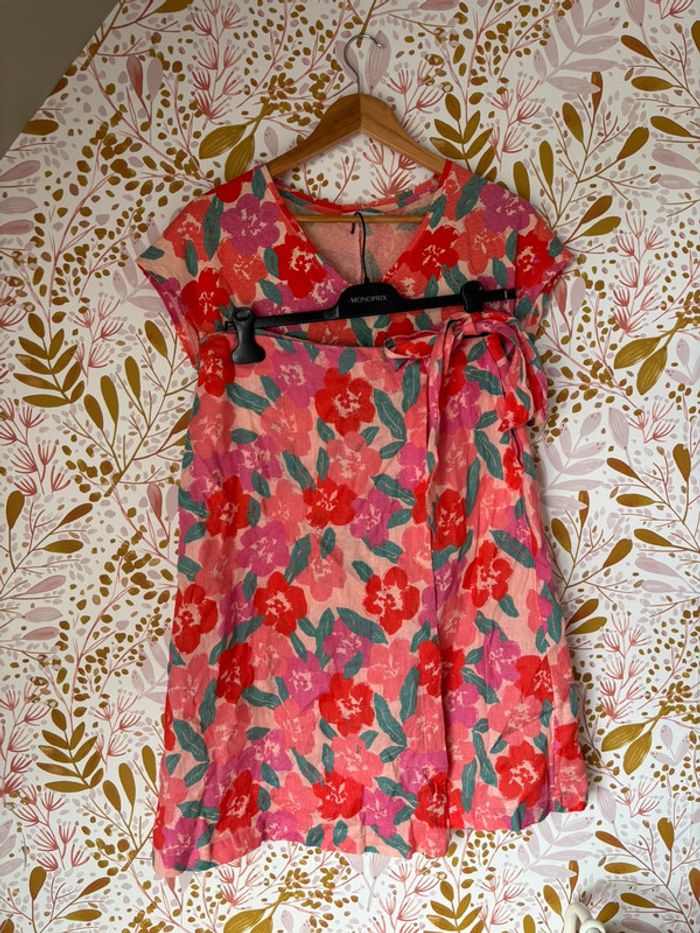 Ensemble fleuris bohème jupe + tee shirt camaïeu - photo numéro 7