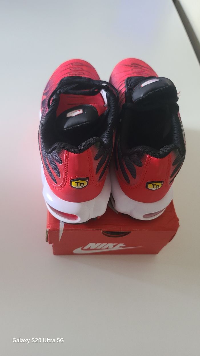 Tn Nike Air Max Plus / Rouge Noir - photo numéro 4