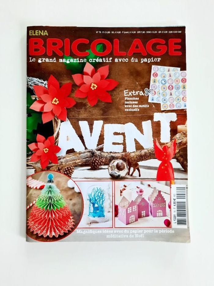 Magazine de Noël diy calendrier de l'avant