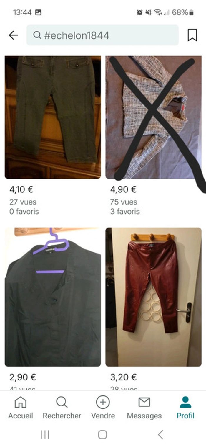 Lot de 25 vêtements femme - photo numéro 5