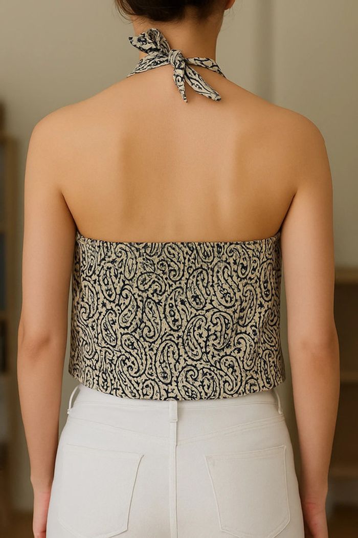 Top court dos-nu Zara - photo numéro 2