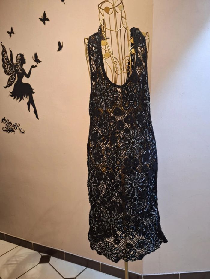 Robe en crochet & brodé