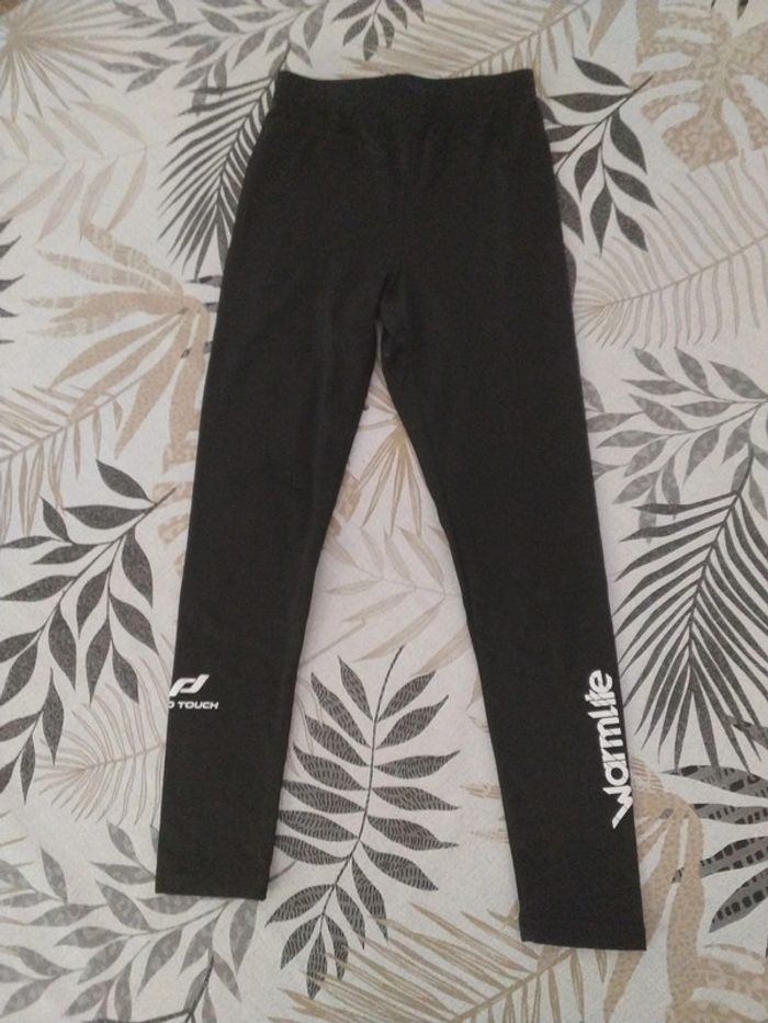 Pantalon thermique noir 8-10ans Pro touch