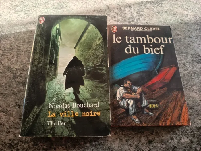 Lot de 2 '' j'ai lu'' Bernard Clavel / Nicolas Bouchard