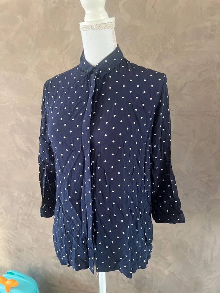 Chemise bleue marine - photo numéro 2