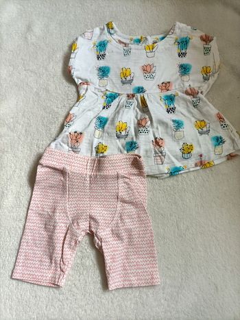 Tenue fille été 3 mois