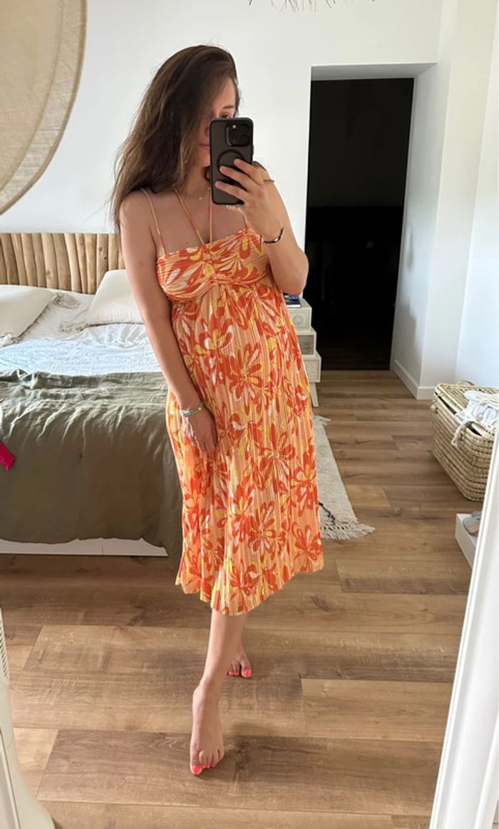 Robe bustier Zara colorée 🍑 - photo numéro 4