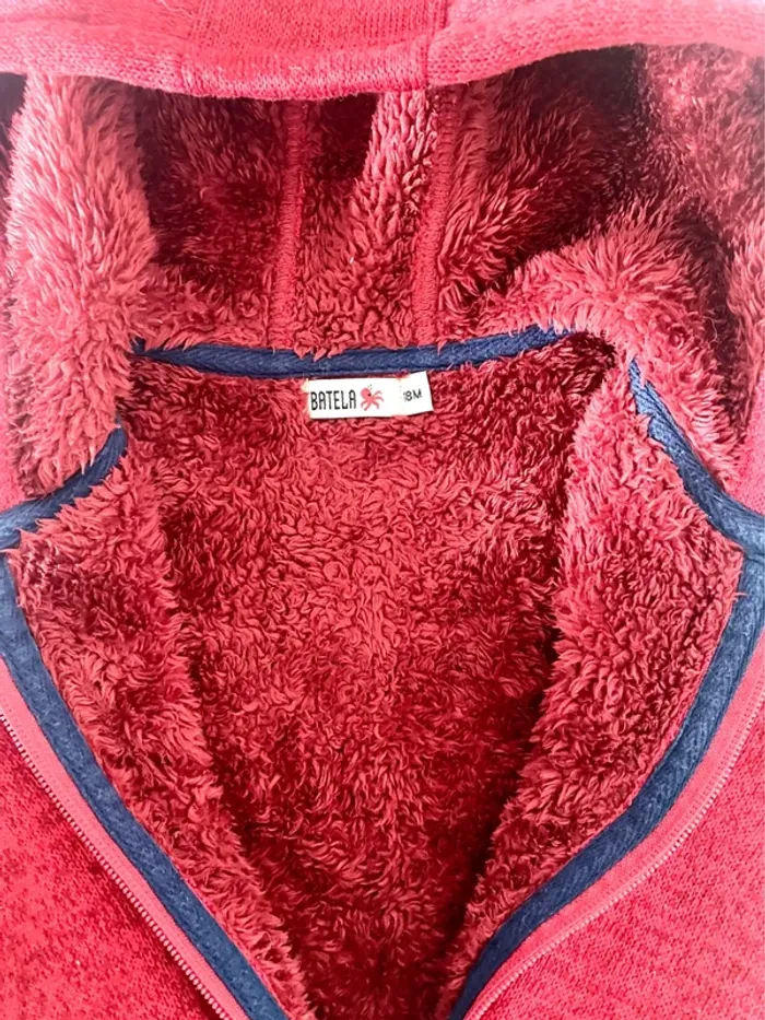 Gilet très chaud hiver Batela taille 18 mois comme neuf - photo numéro 3