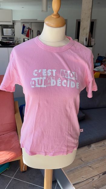 Tee shirt rose c’est moi qui décide