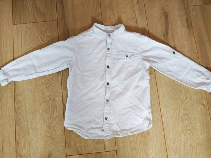 Chemise garçon col mao 6 ans