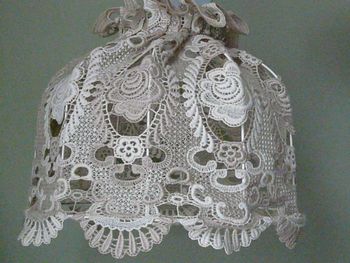 Abat-jour style macramé