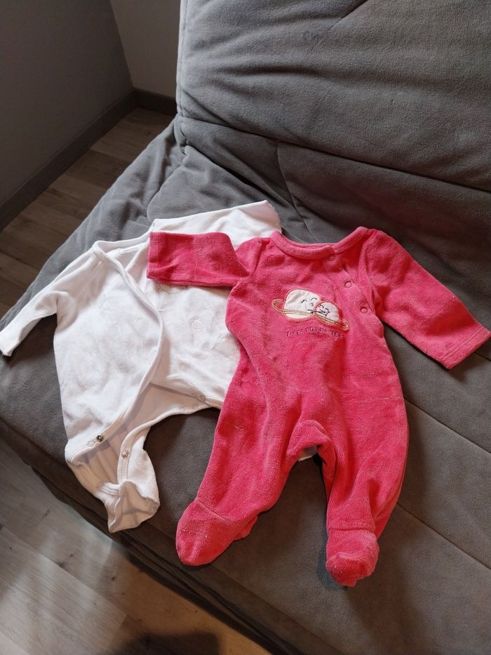 Lot pyjamas naissance