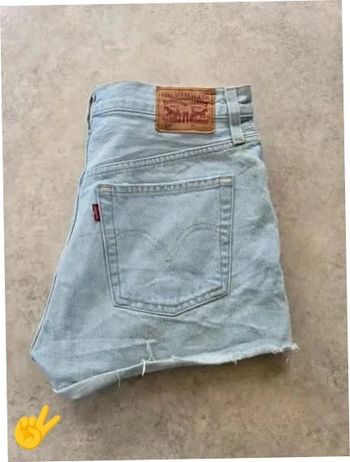 Short Levi's 501 W27 FR36 Bleu Femme Women SHO162b